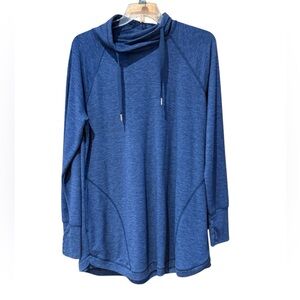 Tek Gear Blue Cross Neck Tunic XXL